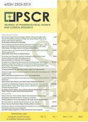 Journal of Pharmaceutical Science and Clinical Research