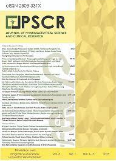 Journal of Pharmaceutical Science and Clinical Research
