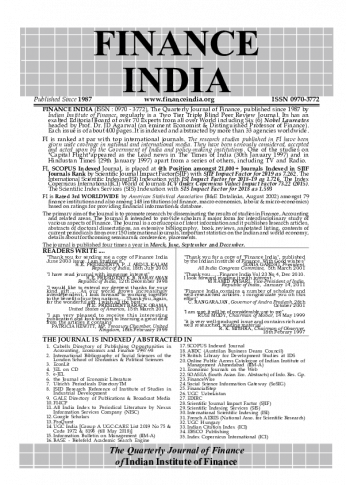 Finance India