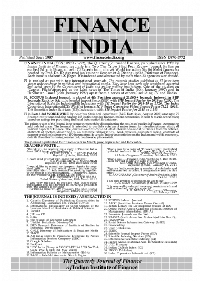 Finance India